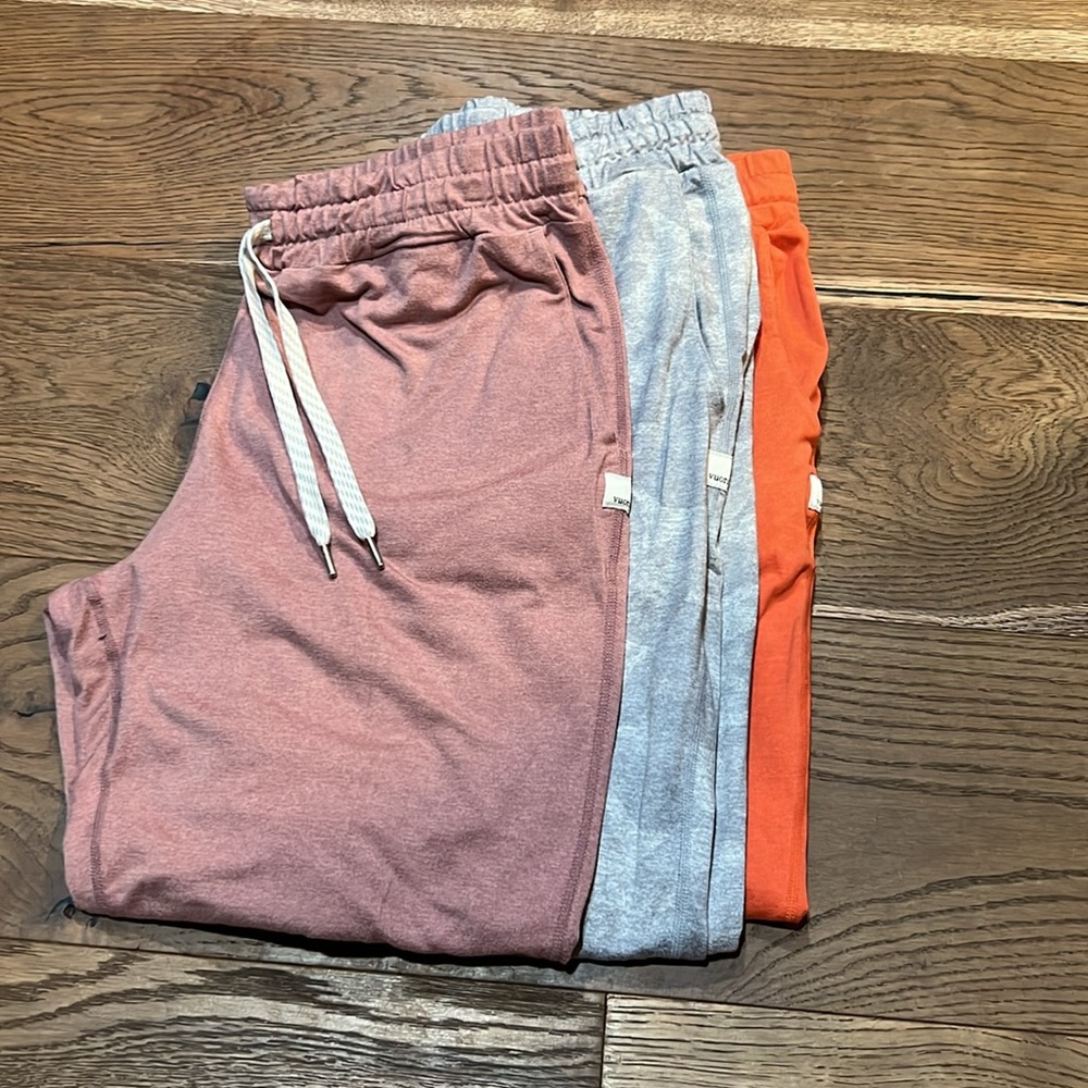 Gently used Vuori Performace jogger lot. All 3 size medium.
